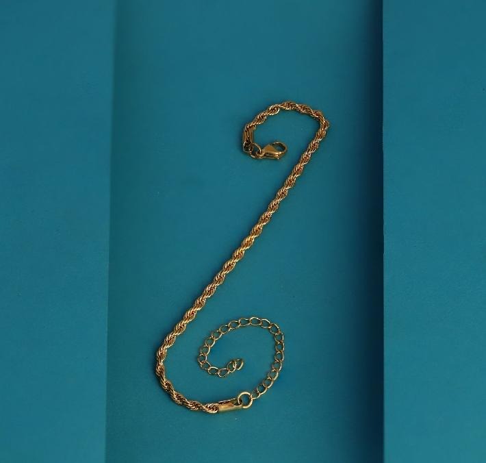 Classic Golden Rope Bracelet