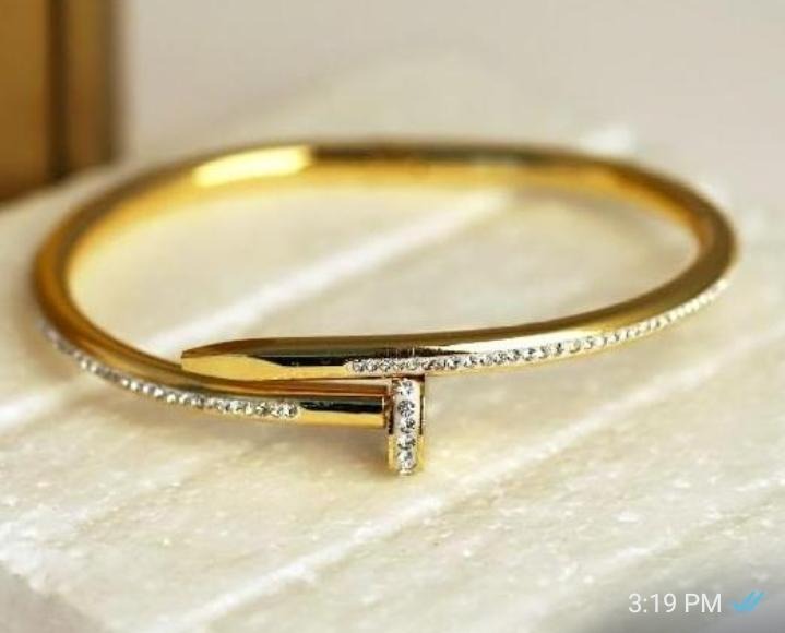 Pavé Wrap Nail Openable Kada