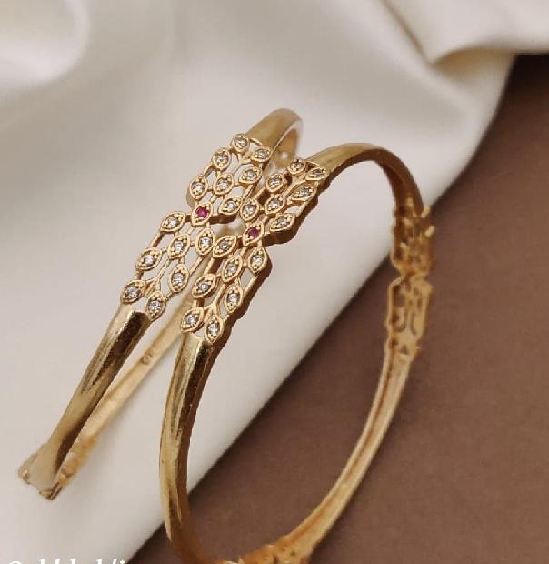 Traditional Gold Leaf Kada